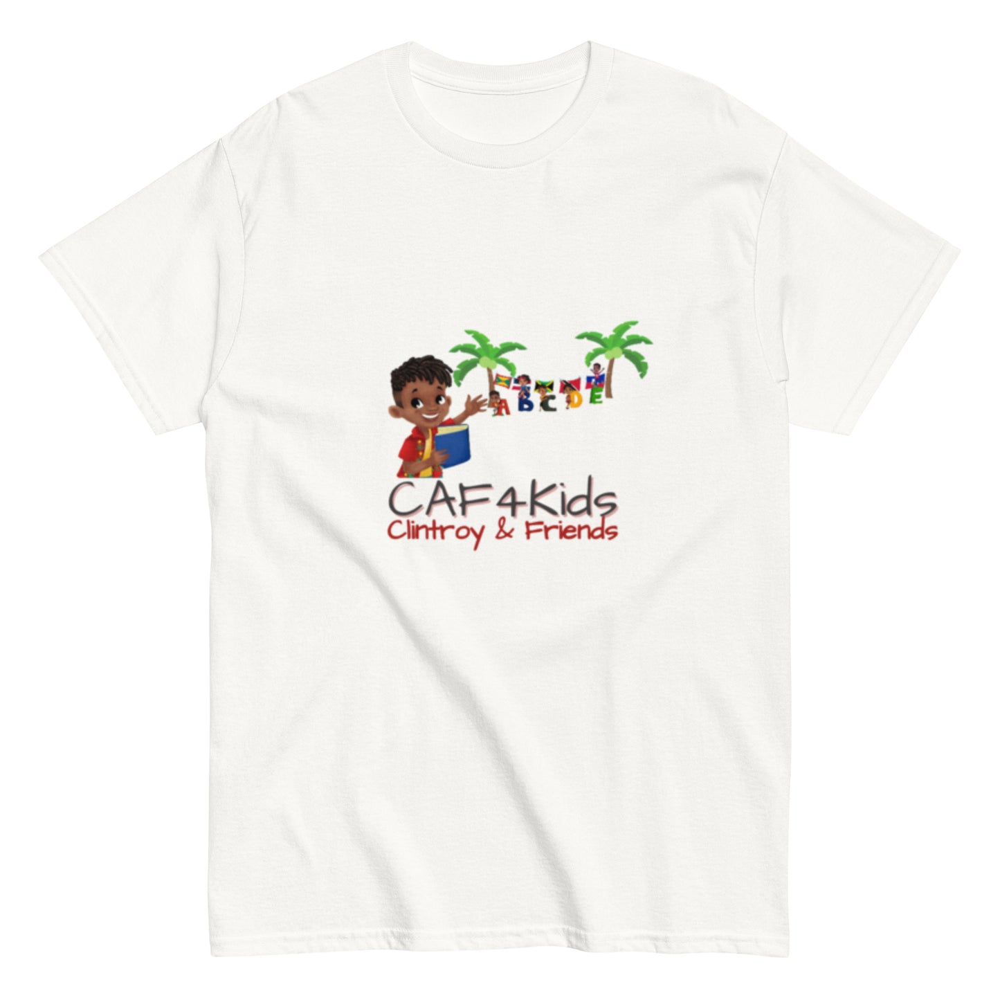 CAF4Kids White Big Kids T-shirt