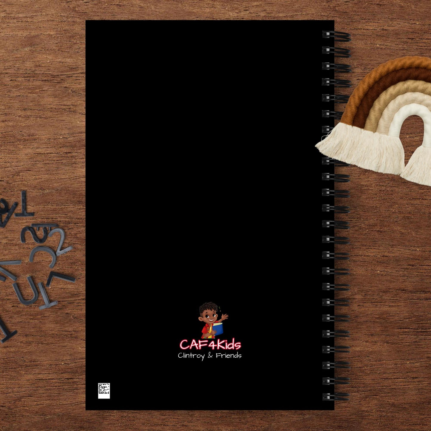 CAF4Kids Spiral notebook