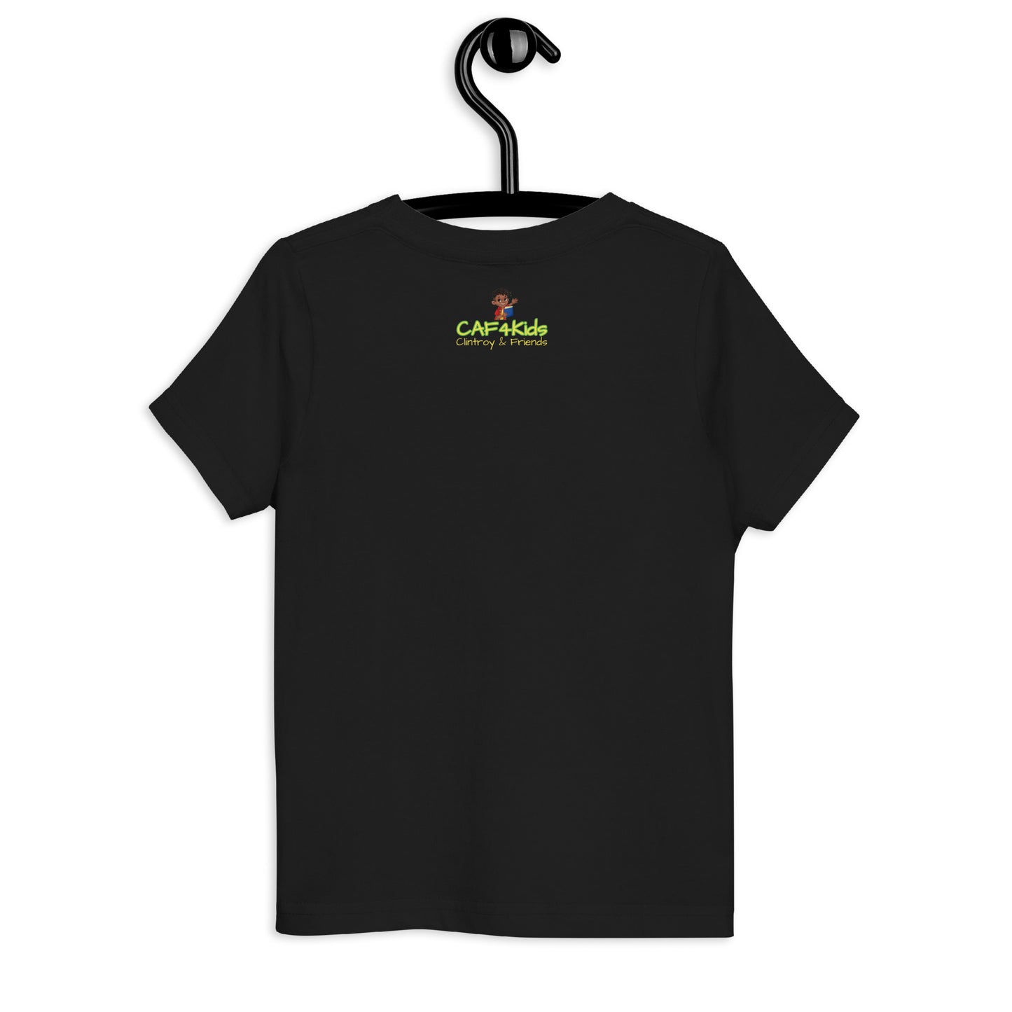 CAF4Kids Black Toddler T-shirt - Letter Y