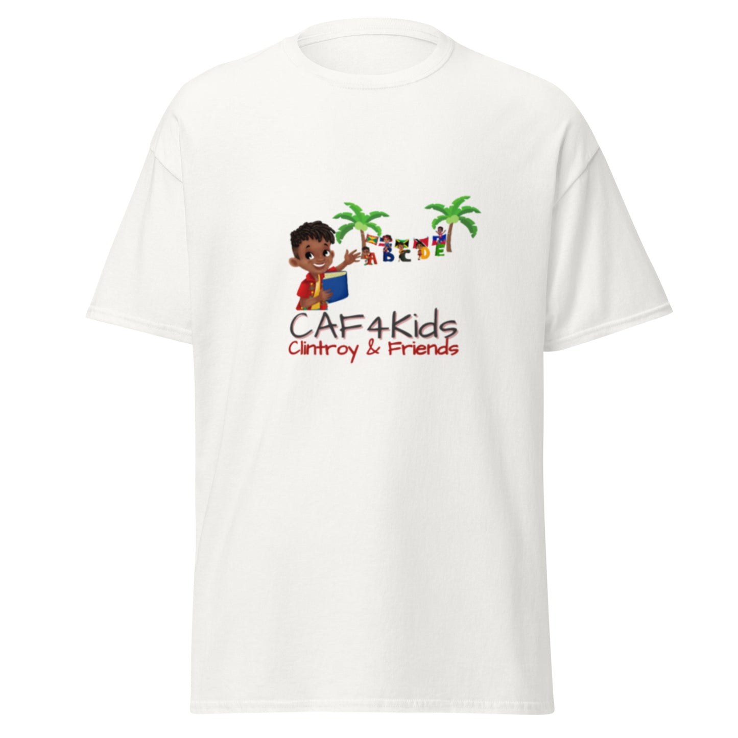 CAF4Kids White Big Kids T-shirt