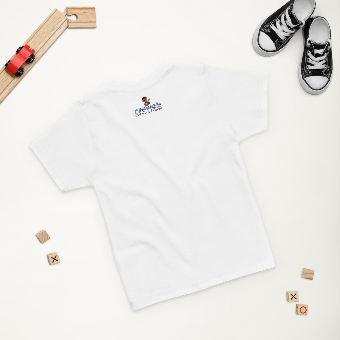 CAF4Kids White Toddler T-shirt - Letter K