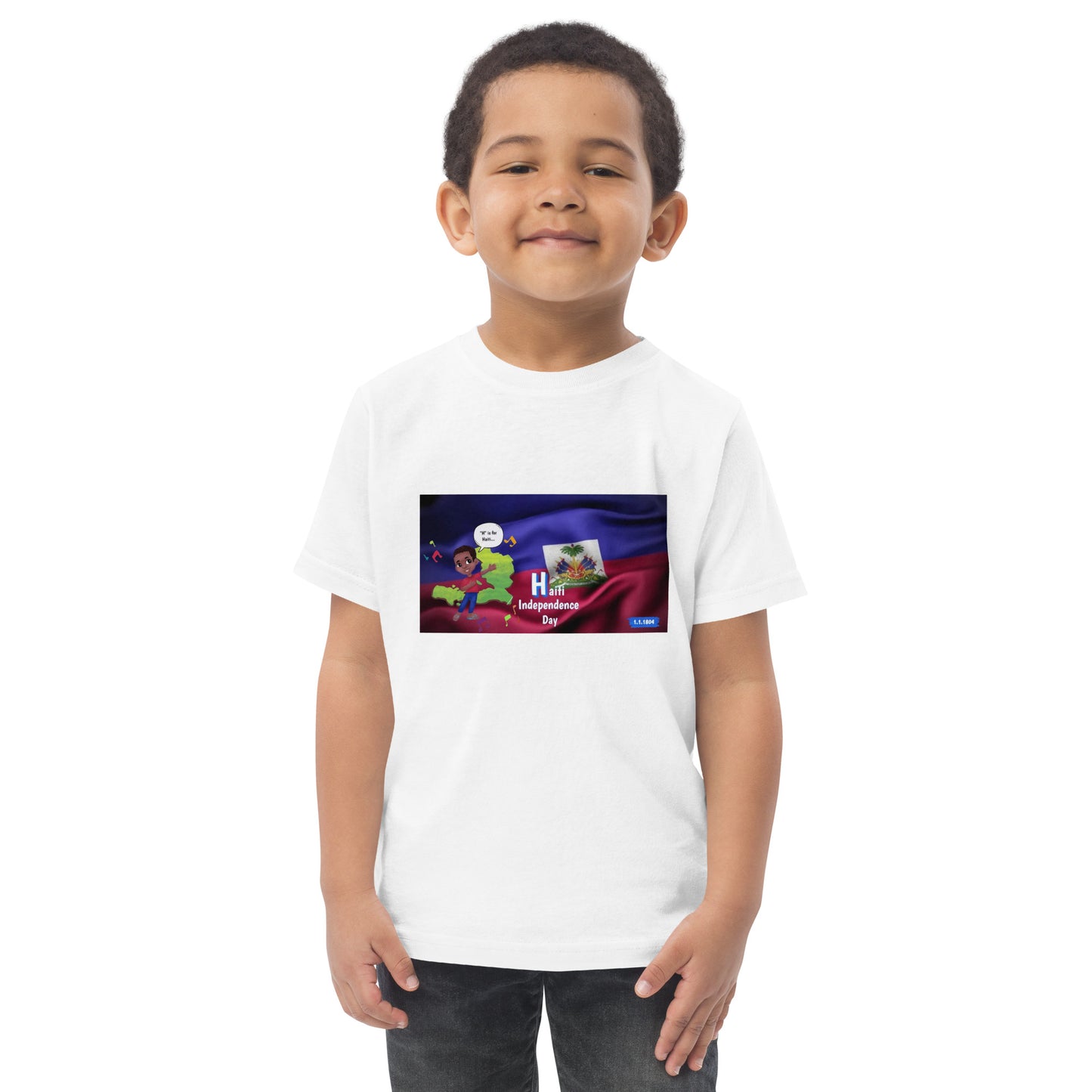 H is for Haiti Toddler T-shirt