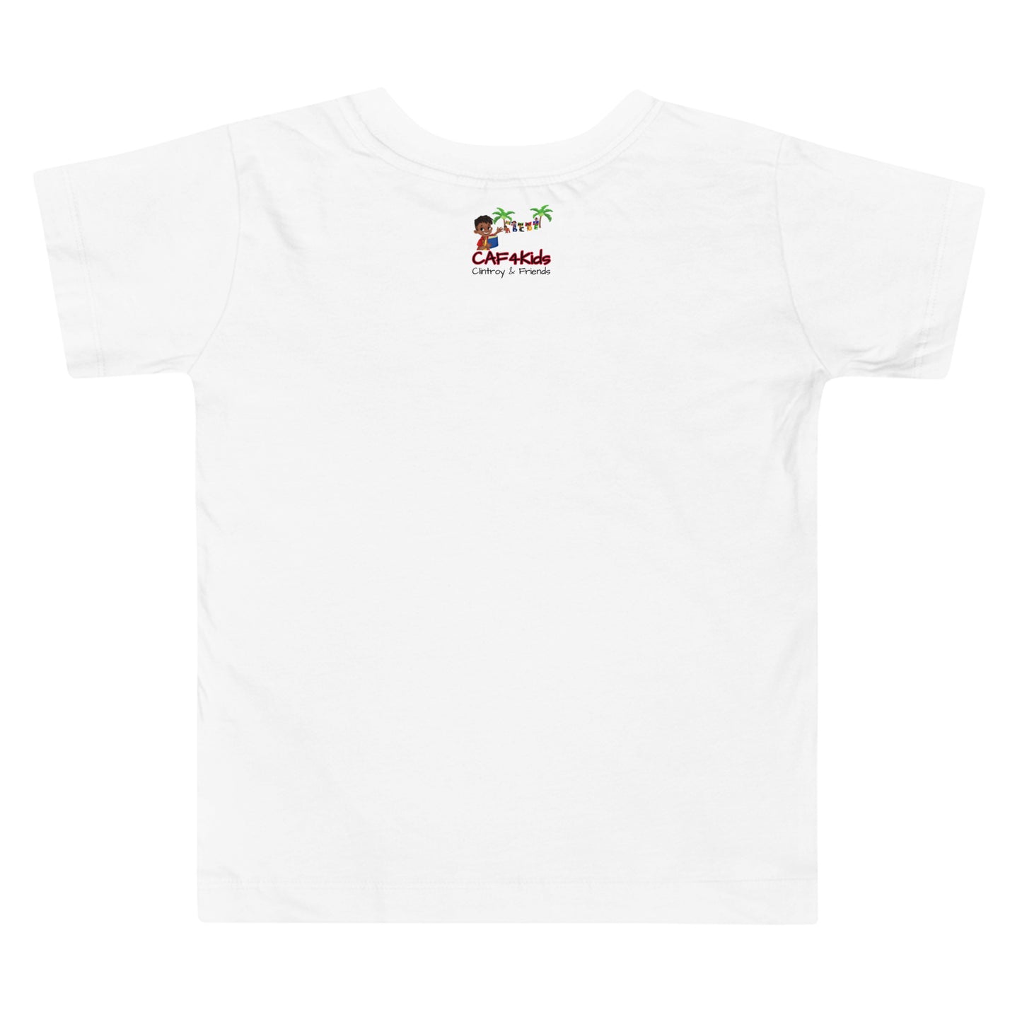 CAF4Kids White Toddler T-shirt - Letter J